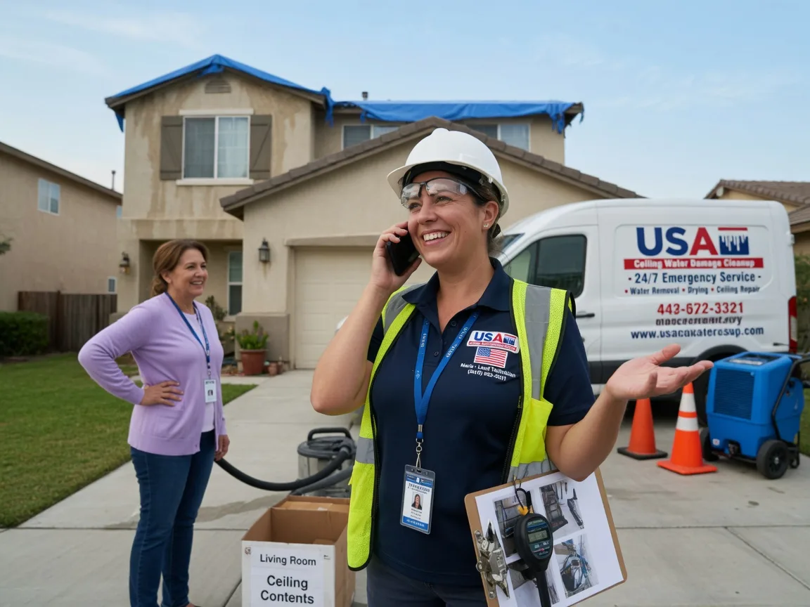 Ceiling Water Damage Restoration Brenham, TX FAQs